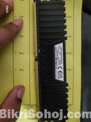 Corsair Vengeance LPX 16 GB 3200MHz DDR4 Life time warranty